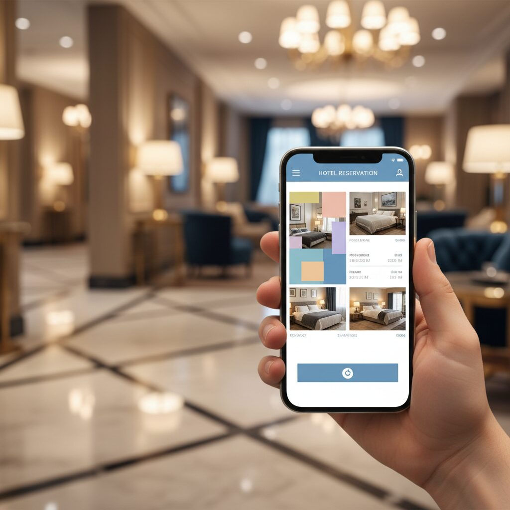 App réservation hôtel