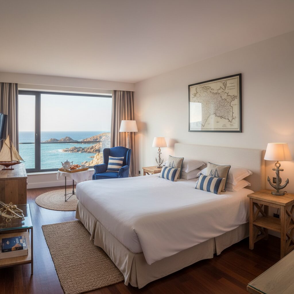 Chambre vue mer Bretagne