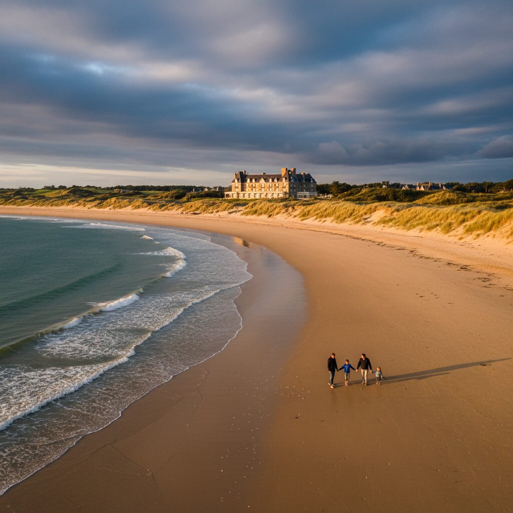 Plage Finistère dunes