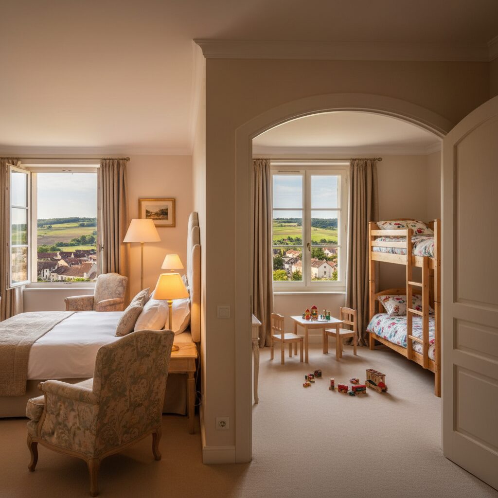 Chambre familiale communicante