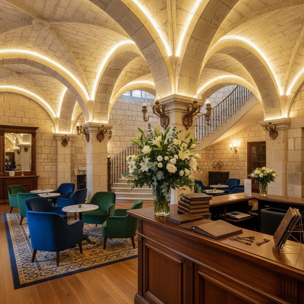 Lobby hôtel boutique Lyon