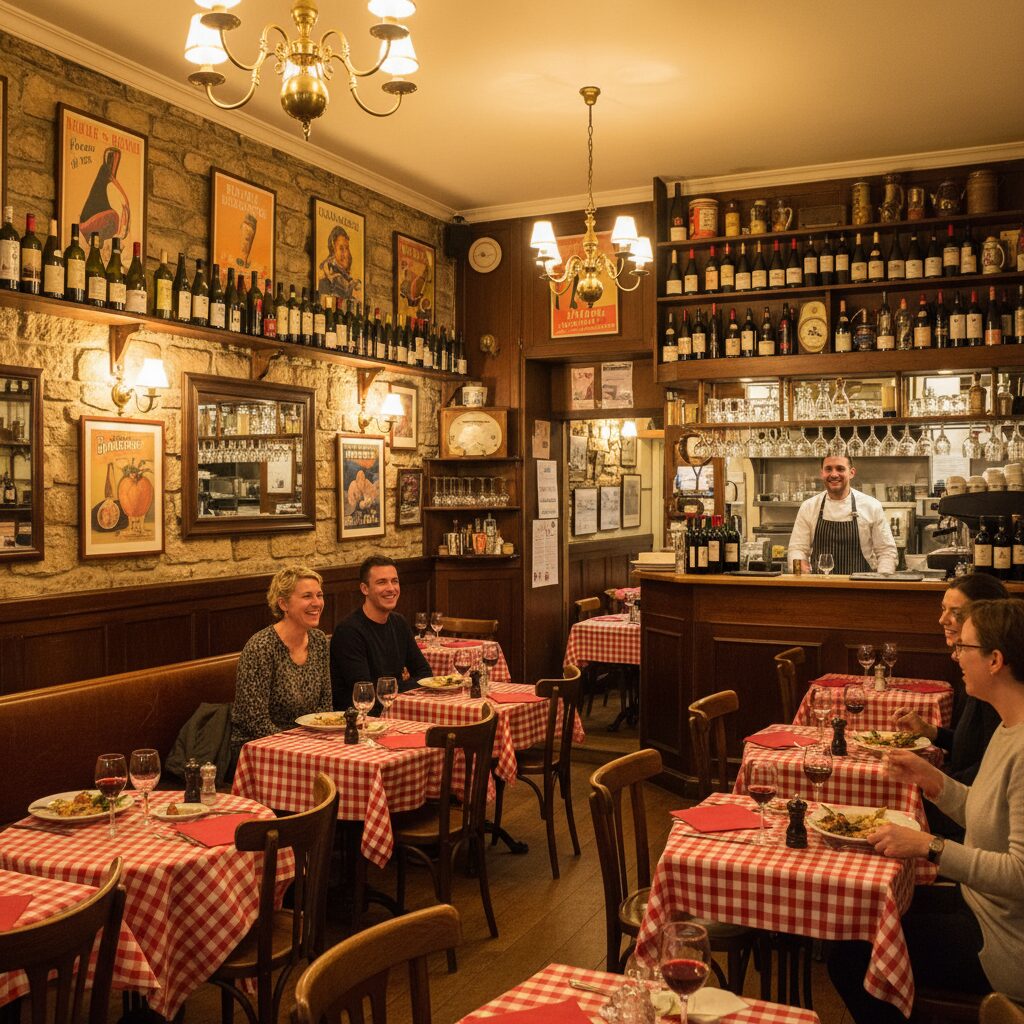 Bouchon lyonnais traditionnel