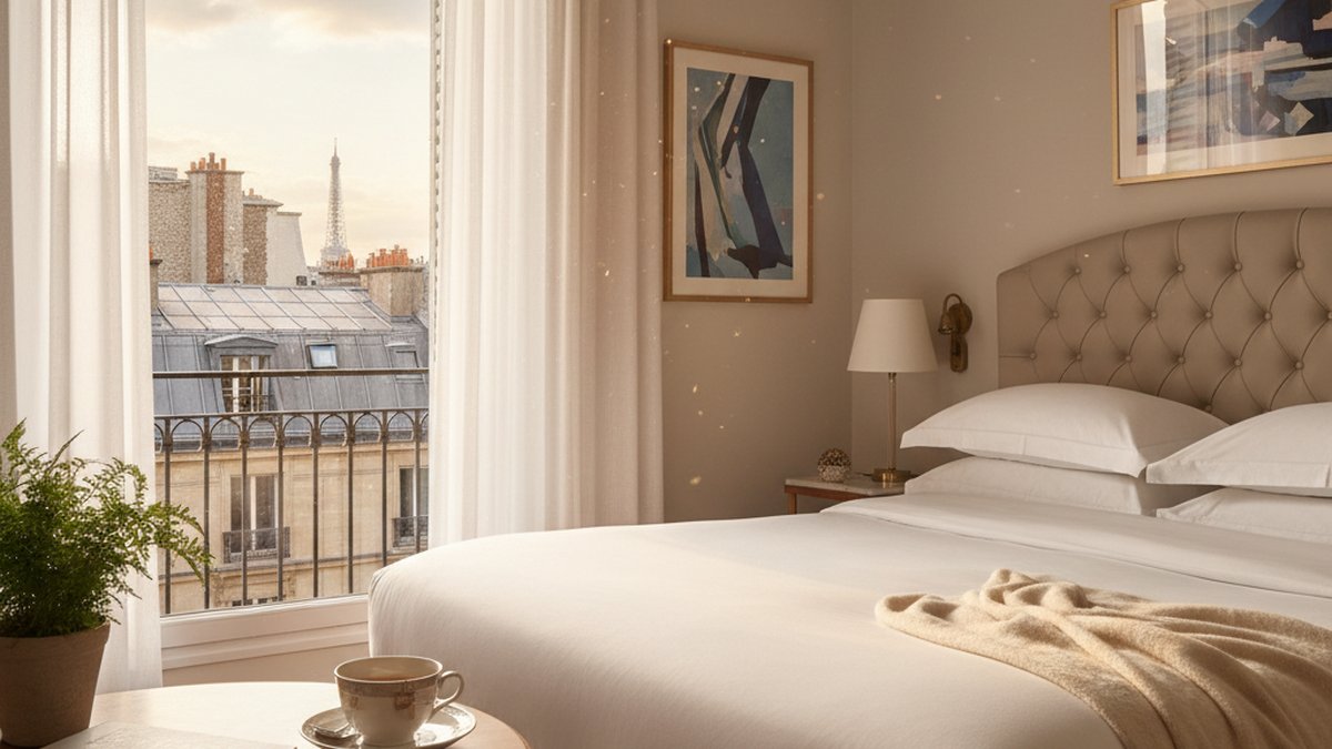 Chambre hotel design 11e Paris