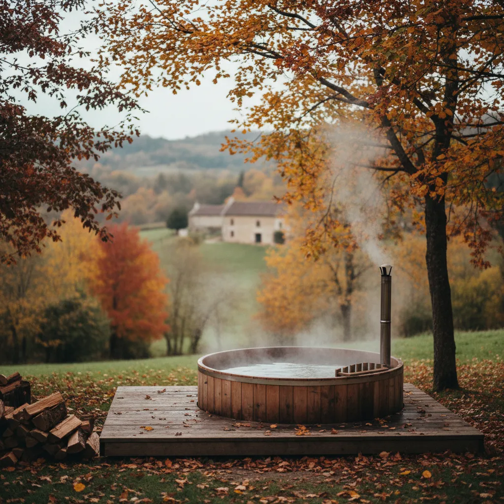 Le bain nordique chauffé au bois, une alternative rustique et authentique au jacuzzi classique