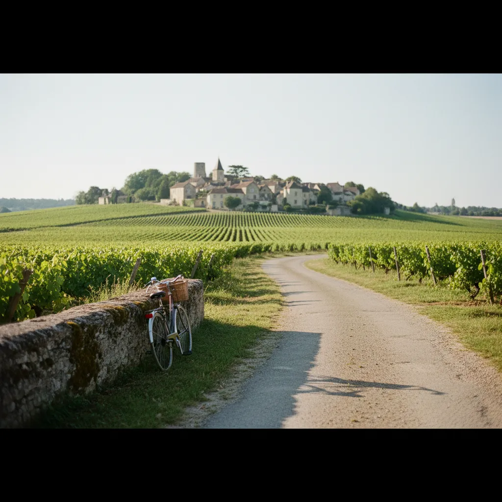 Les chemins viticoles autour de Saint-Émilion se prêtent idéalement aux balades à vélo