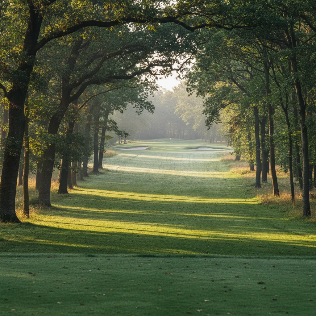 Le parcours de golf 18 trous au cœur de la forêt de Chantilly