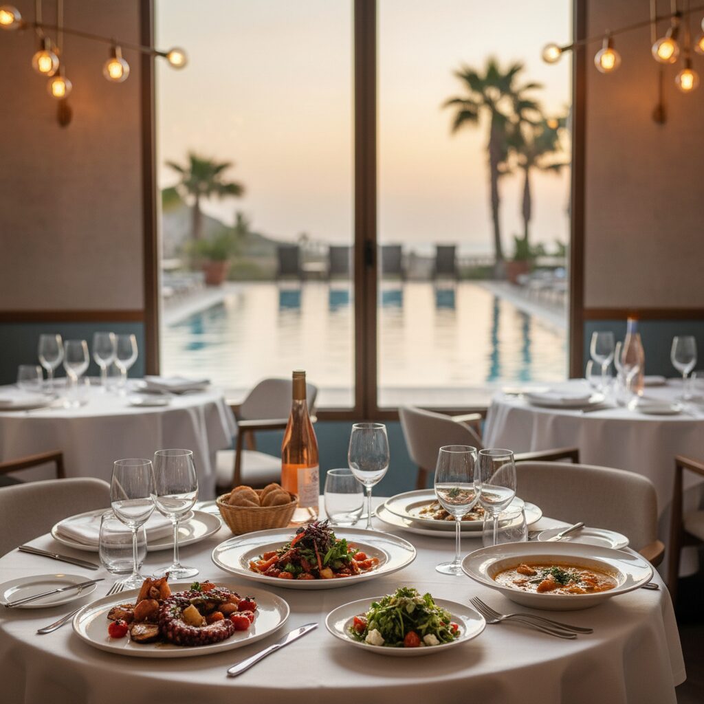 Restaurant Oôra du Molitor Paris avec cuisine méditerranéenne et vue sur le bassin historique
