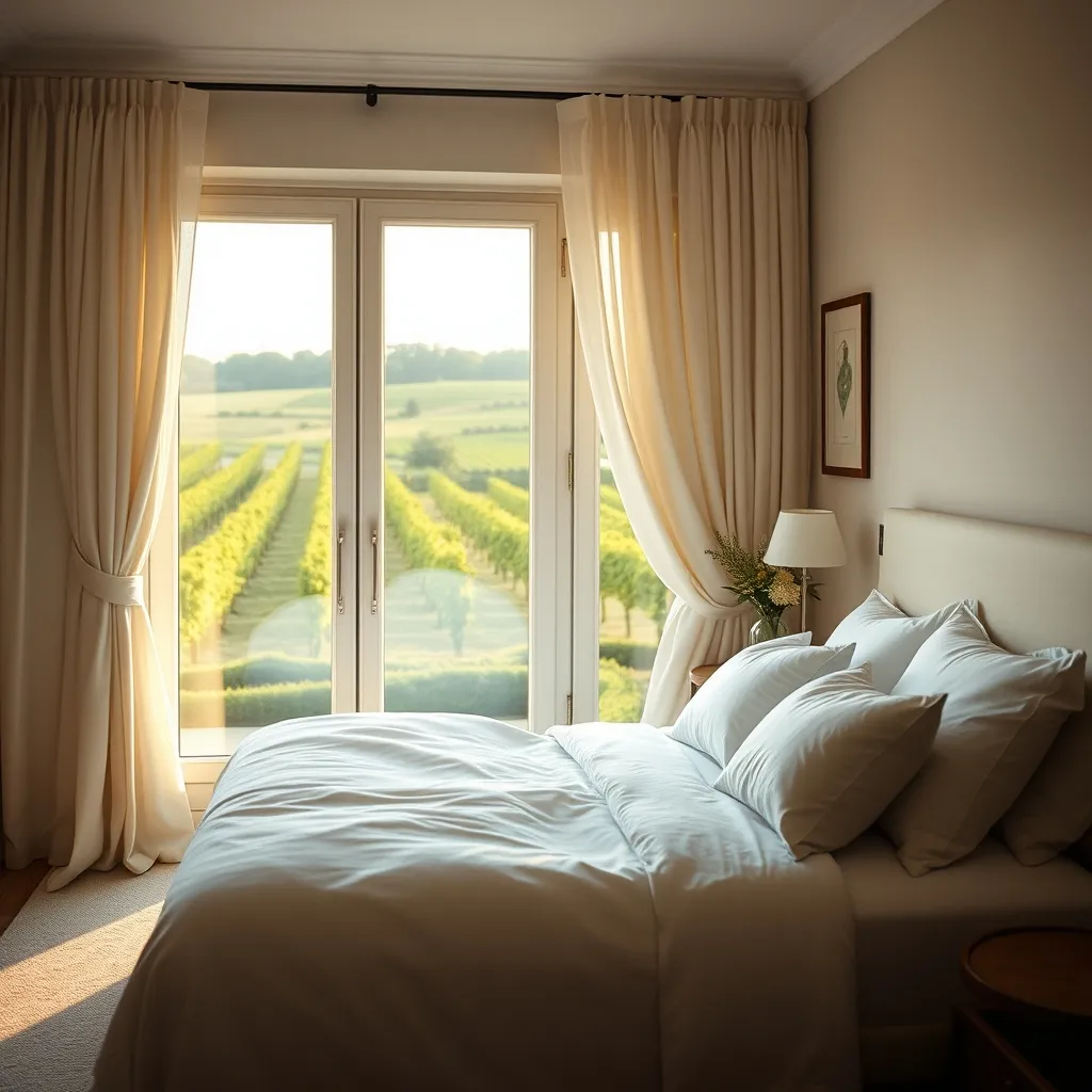 Les chambres d'hôtes vigneronnes proposent un hébergement authentique avec vue sur les vignobles