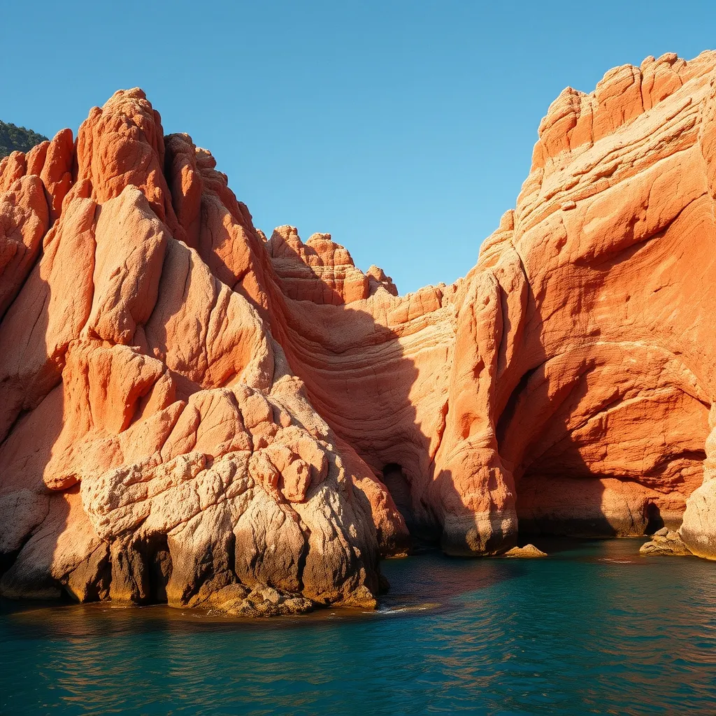 Les Calanques de Piana, accessibles en 20 minutes depuis Porto-Ota