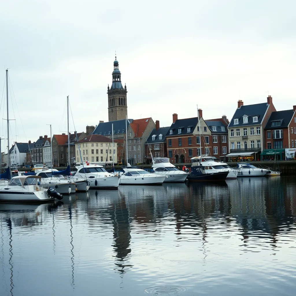 Le port et le beffroi de Dunkerque, à découvrir lors de votre séjour