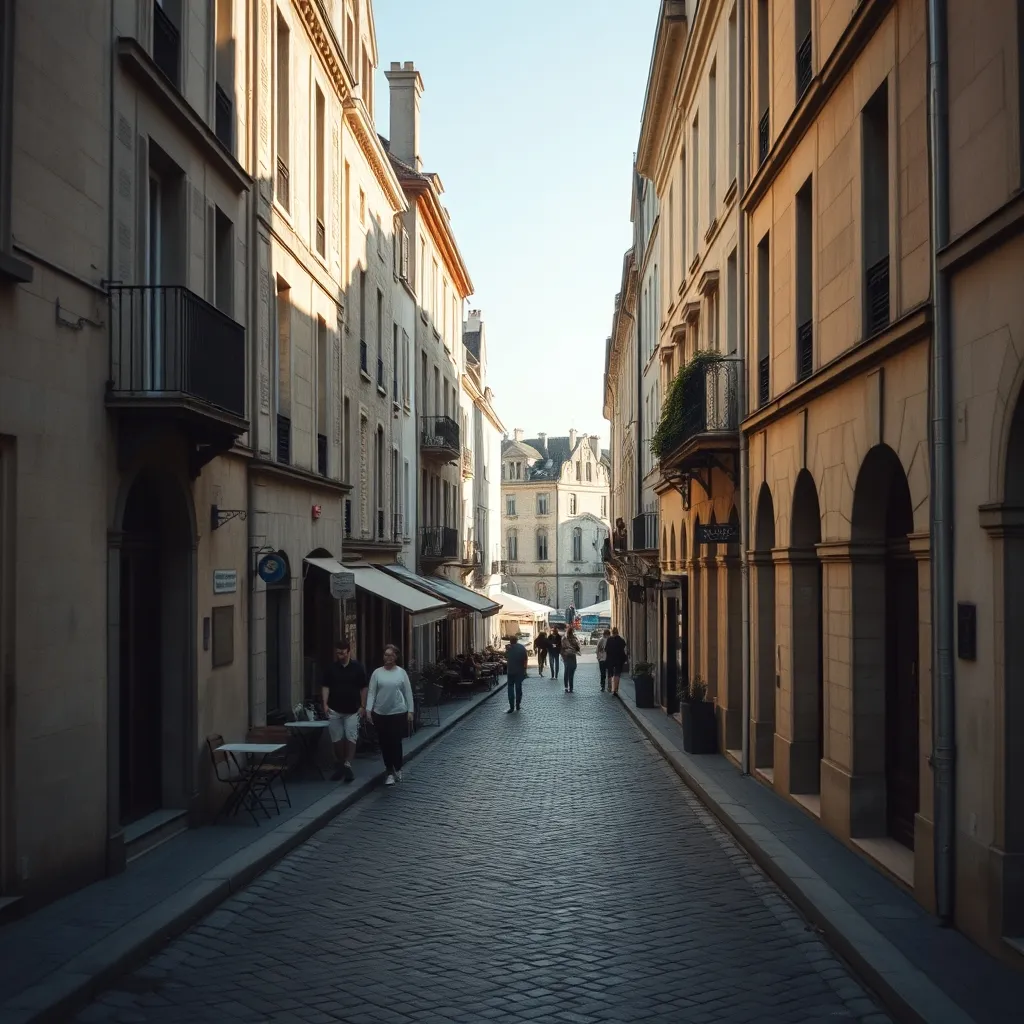 Les rues pavées du Vieux-Port de La Rochelle, alternative charmante au bord de mer