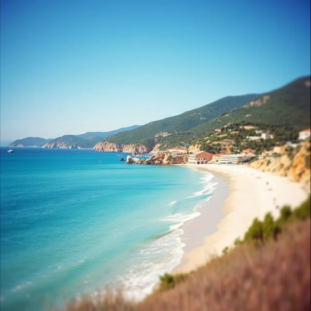 Les plages de Porticcio, accessibles en quelques minutes depuis l'Hôtel U Paradisu