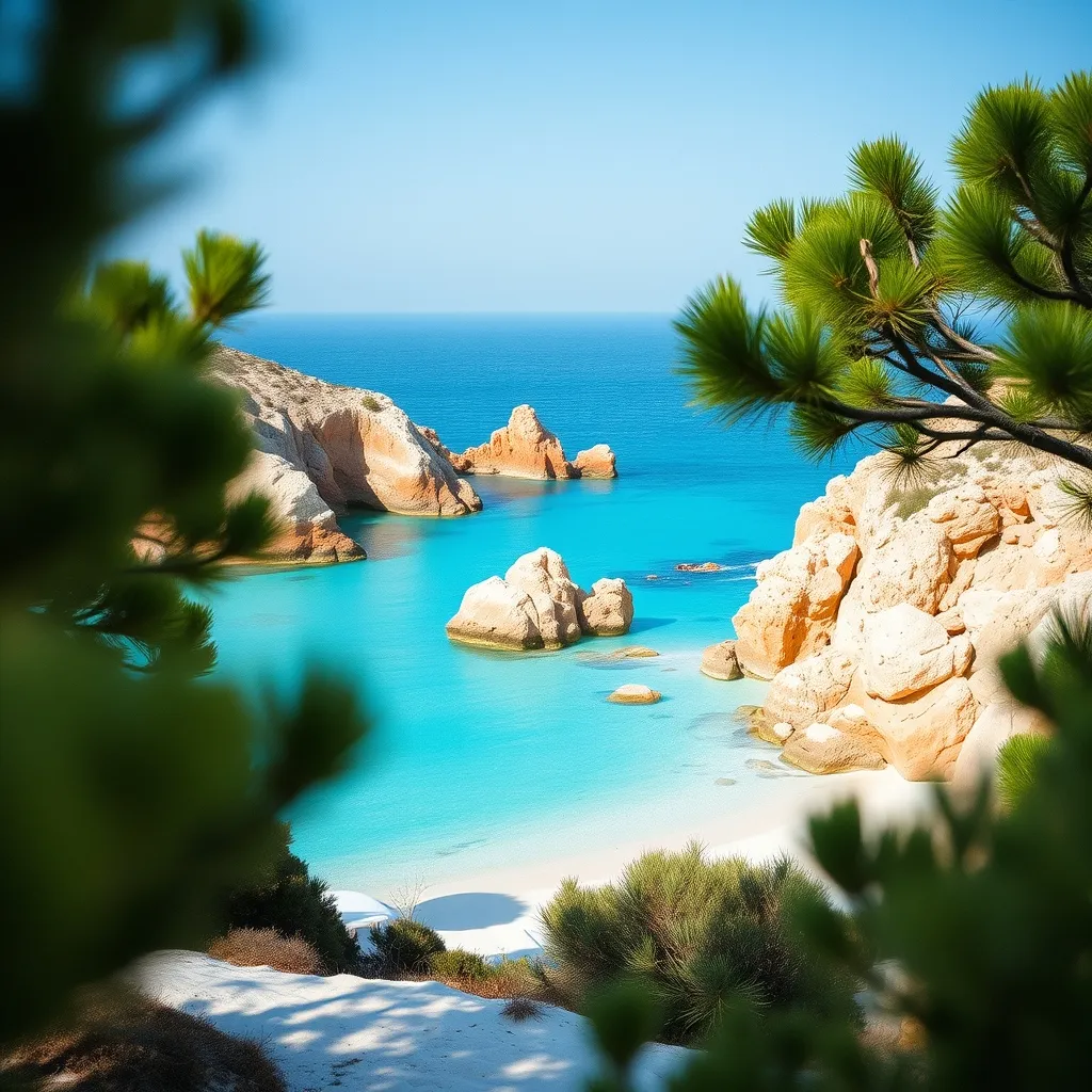 La plage de Palombaggia en Corse, un véritable paradis méditerranéen à découvrir cet été