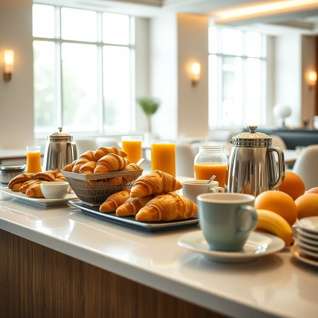 Petit-déjeuner buffet proposé dans les établissements ibis Styles