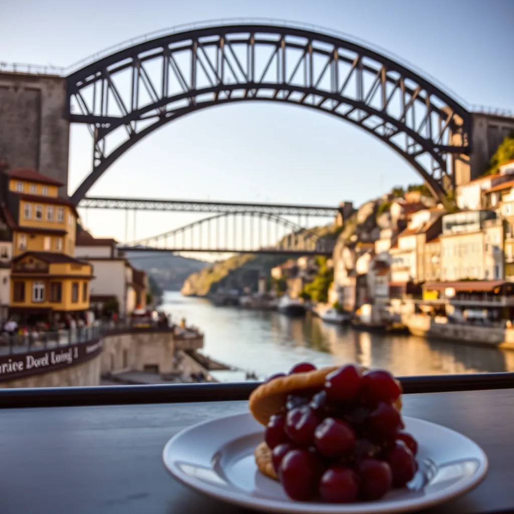 Le pont Dom-Luís I relie Vila Nova de Gaia au centre historique de Porto en quelques minutes