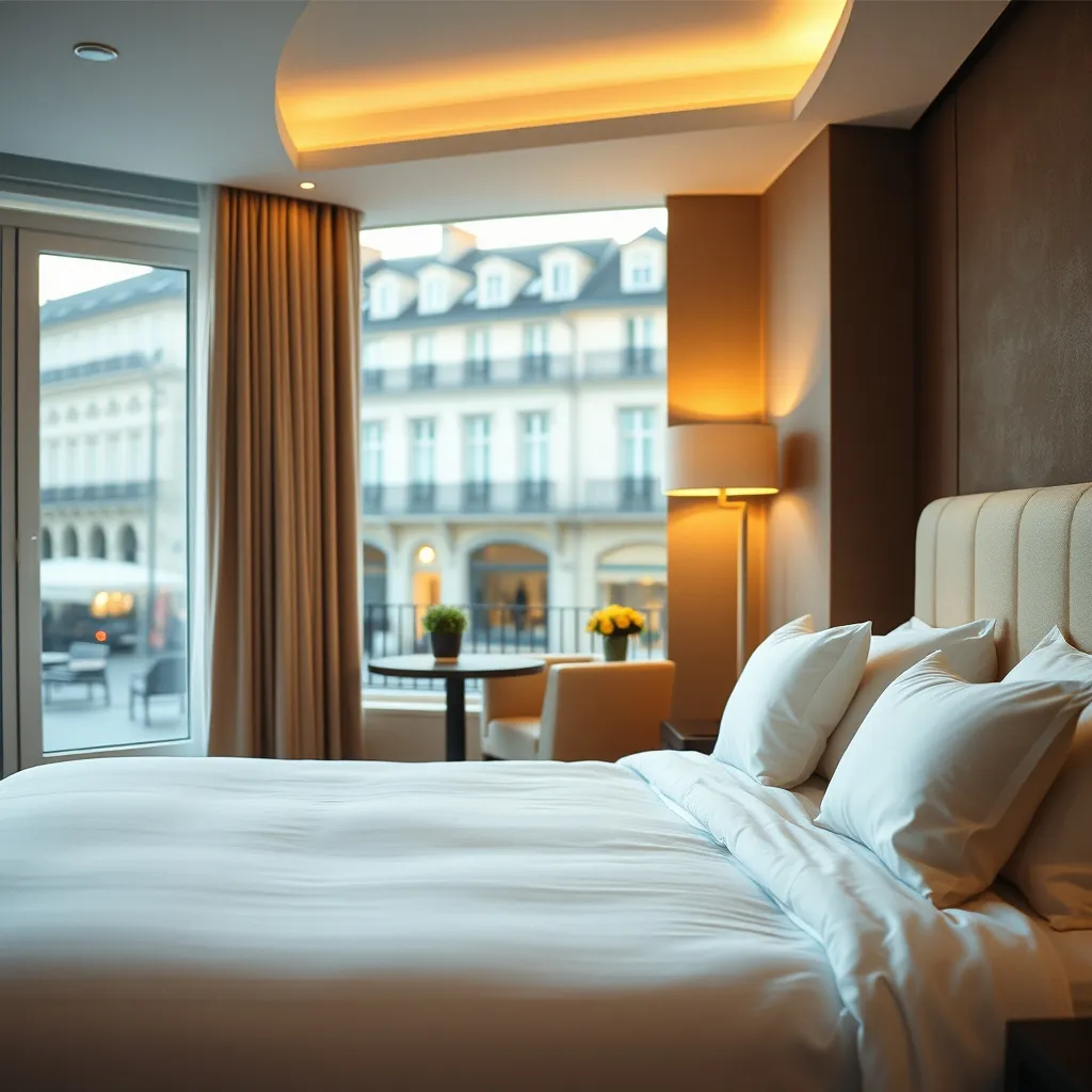 Les chambres offrent un confort soigné avec vue sur la Praça da Batalha