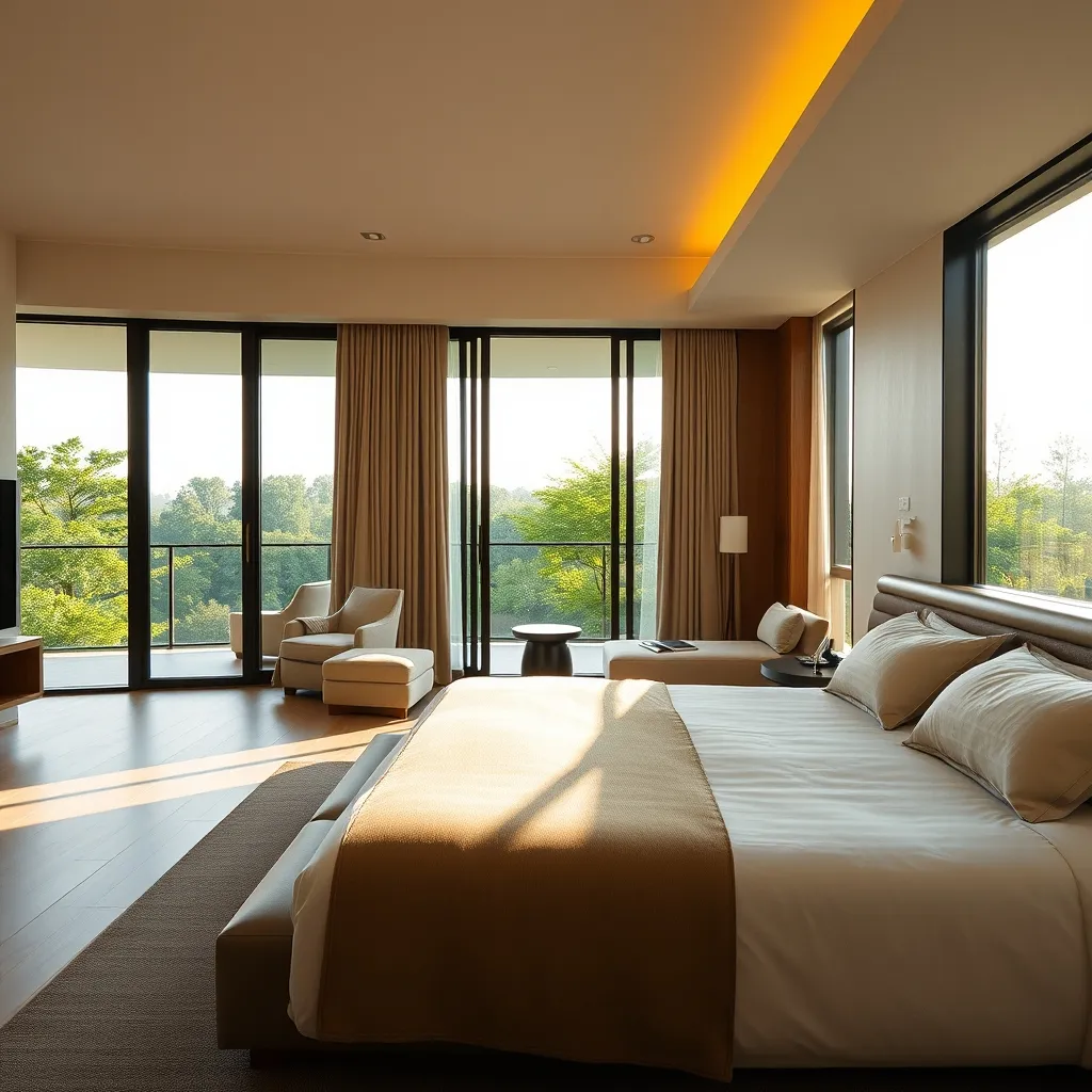 Chambre Deluxe au Sheraton Cascais avec balcon privé et vue sur les jardins du resort