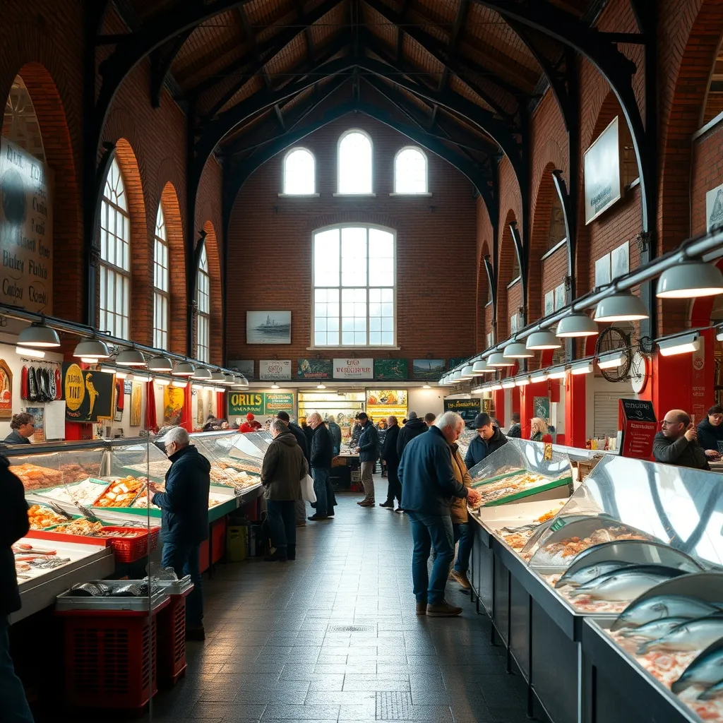 Le marché municipal d'Olhão, à dix minutes à pied de l'hôtel, regorge de poissons et fruits de mer frais