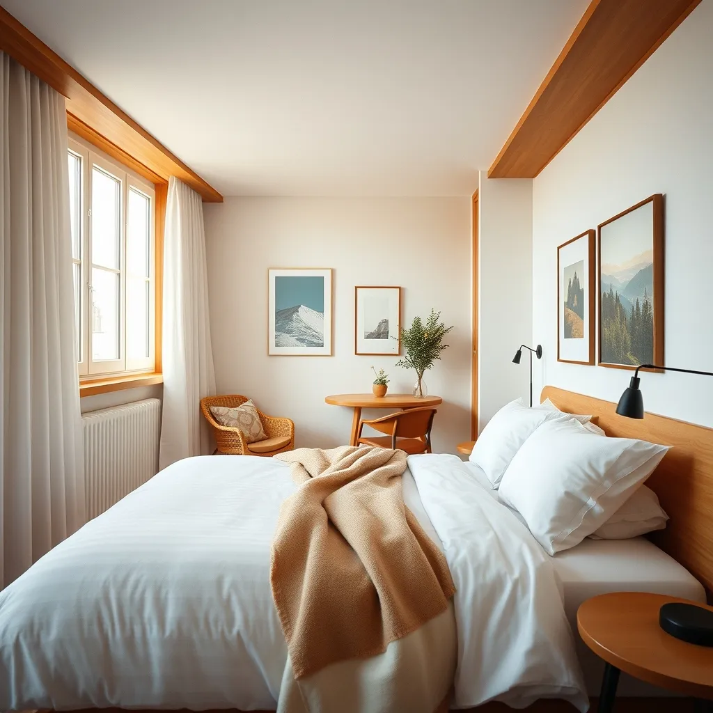 Chambre confortable dans un hôtel Mercure du centre de Porto