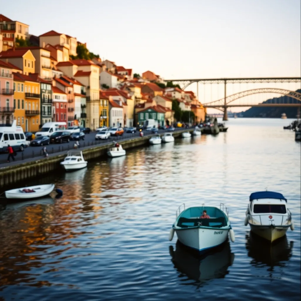 La Ribeira et le pont Dom Luís I, accessibles à pied depuis les hôtels Mercure de Porto