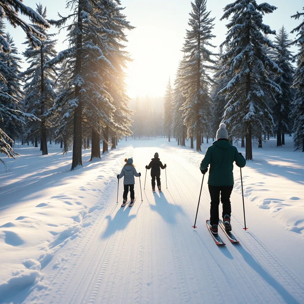 Le domaine nordique des Rousses offre plus de 220 km de pistes de ski de fond
