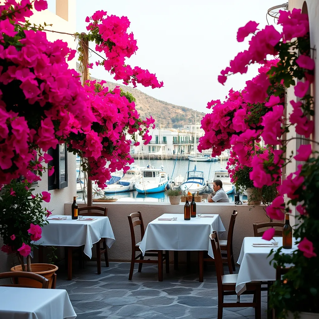 Taverna traditionnelle en bord de mer, une expérience culinaire authentique en Grèce