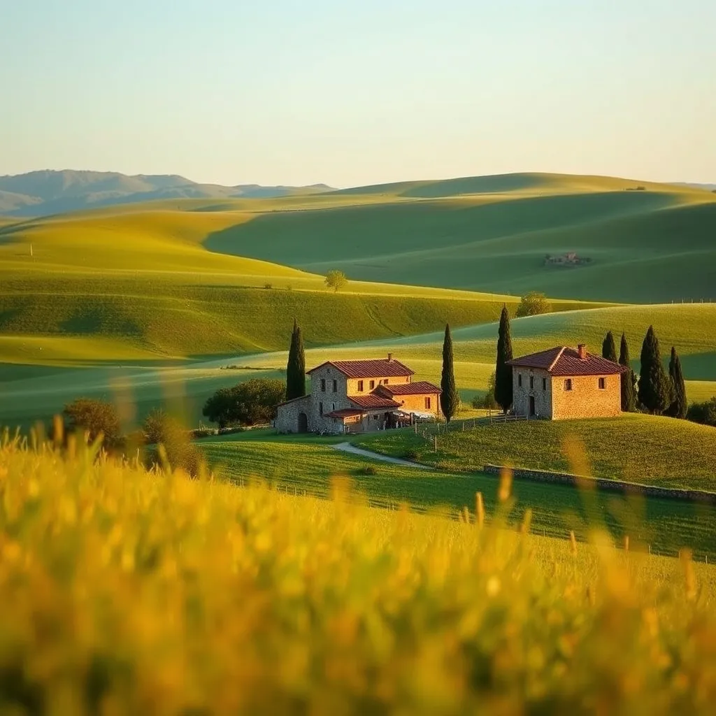 Les collines toscanes du Val d'Orcia, cadre idéal pour un circuit slow travel