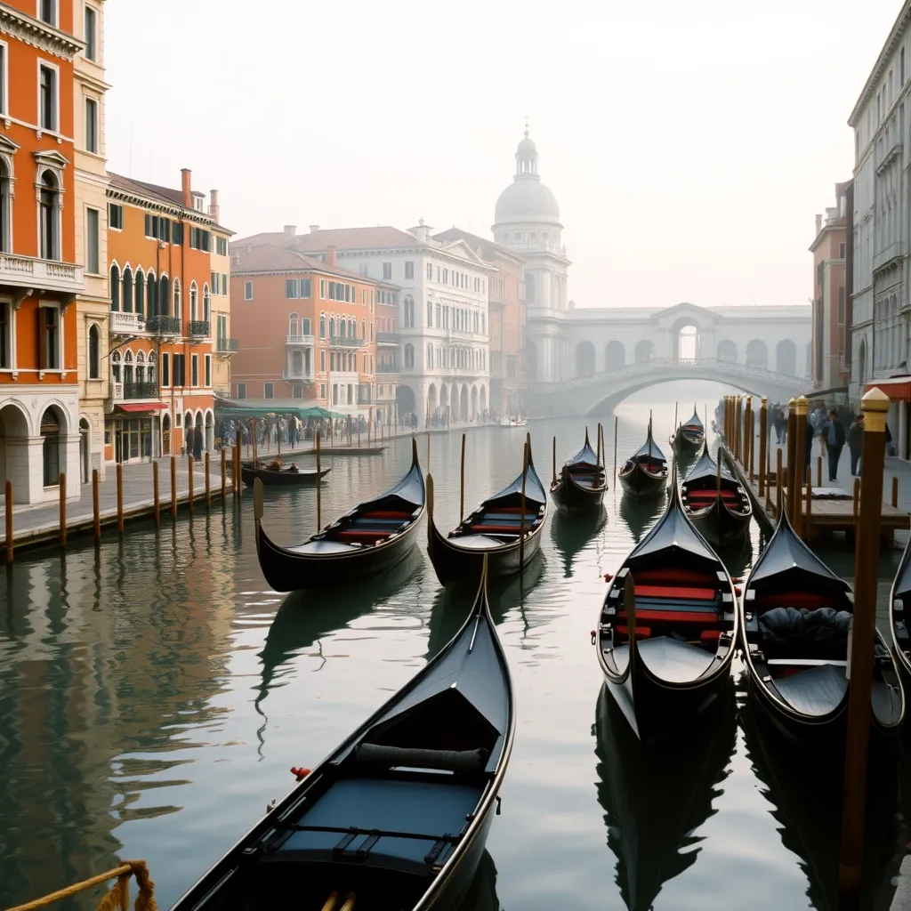 Le Grand Canal de Venise et ses palais historiques au fil de l'eau