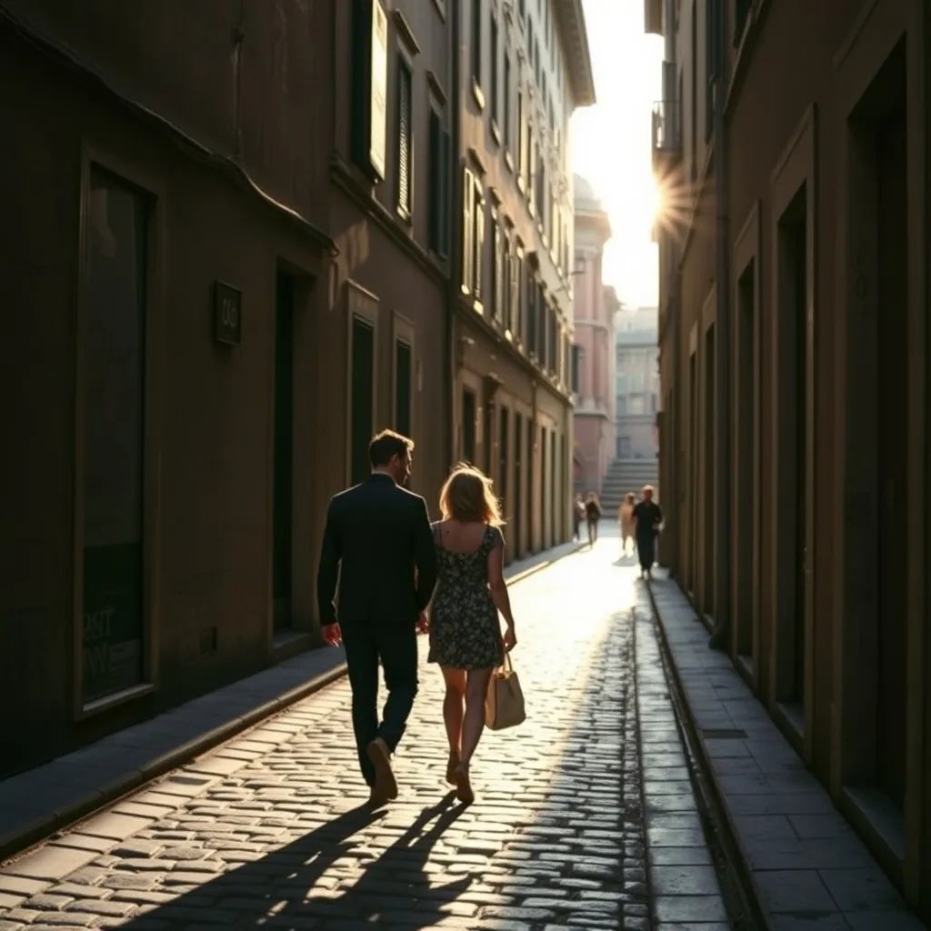 Les ruelles romaines, première étape de la plupart des circuits organisés en Italie