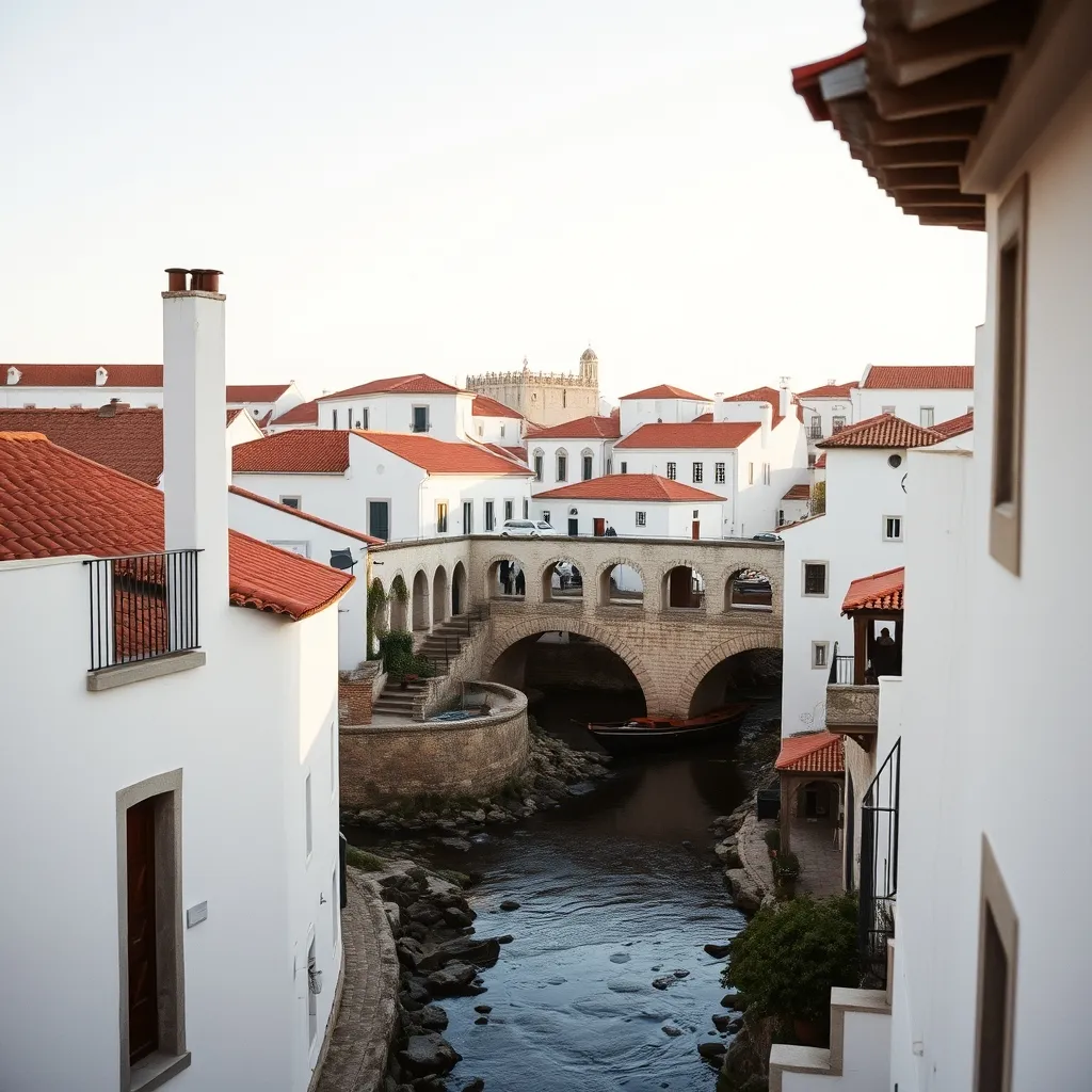 Tavira et son pont romain sur le fleuve Gilão, souvent considérée comme la plus jolie ville de l'Algarve