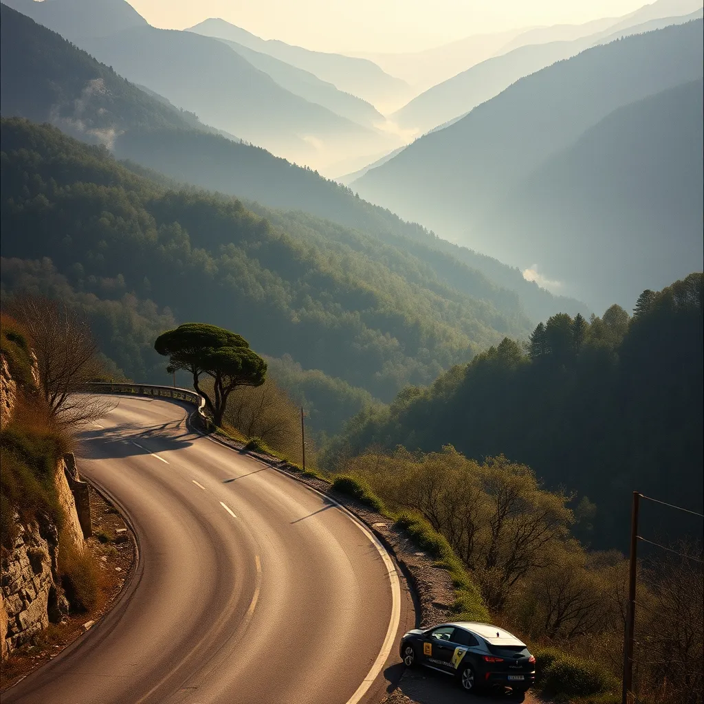 La corniche des Cévennes, route panoramique de 53 kilomètres entre Florac et Saint-Jean-du-Gard