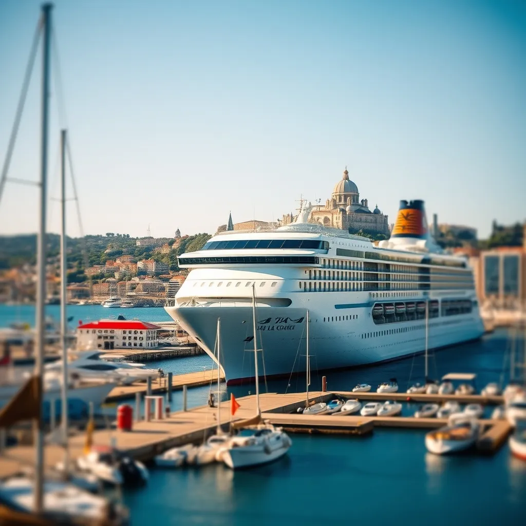 Le terminal croisière de Marseille, principal port d'embarquement Costa en France