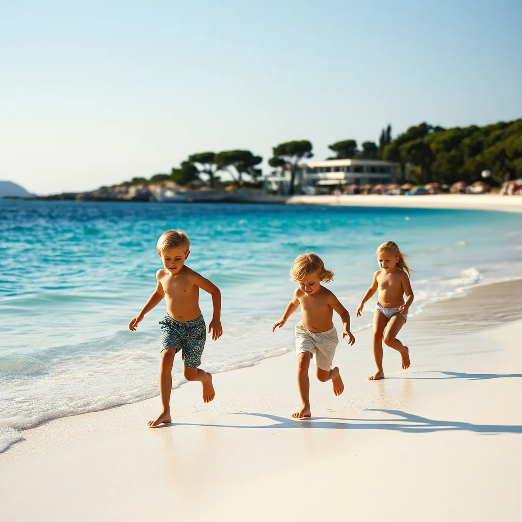Les plages du sud de la Corse sont idéales pour un séjour en famille en club all inclusive
