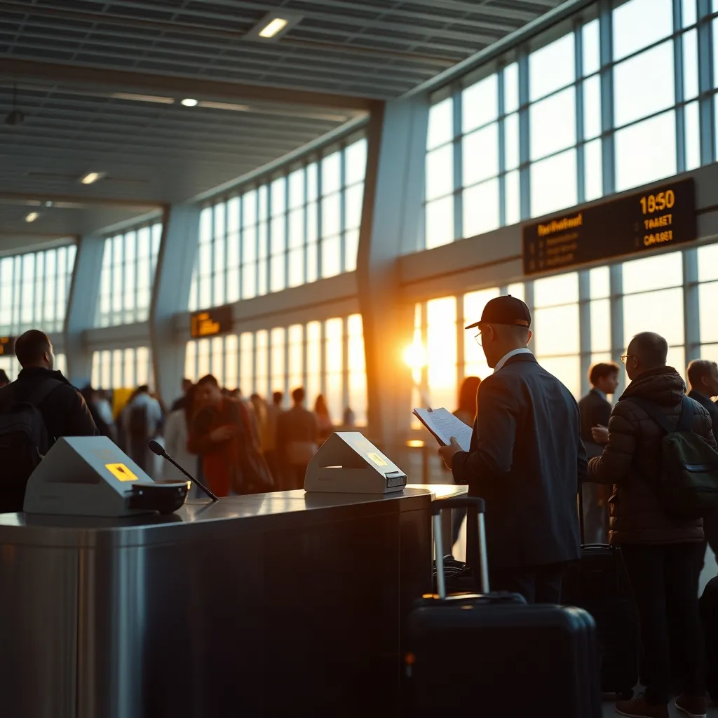 Le contrôle des passeports à l'aéroport est un passage obligé pour entrer au Maroc