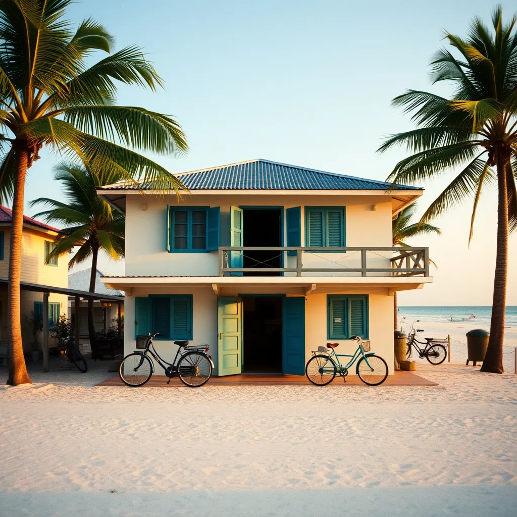 Une guesthouse locale sur une île habitée des Maldives, alternative économique aux resorts