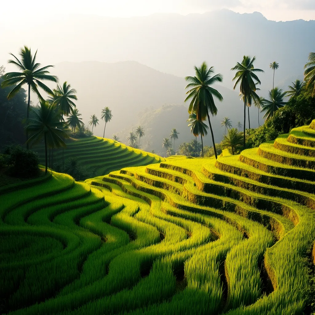 Les rizières en terrasses de Tegallalang près d'Ubud, étape incontournable d'un séjour à Bali