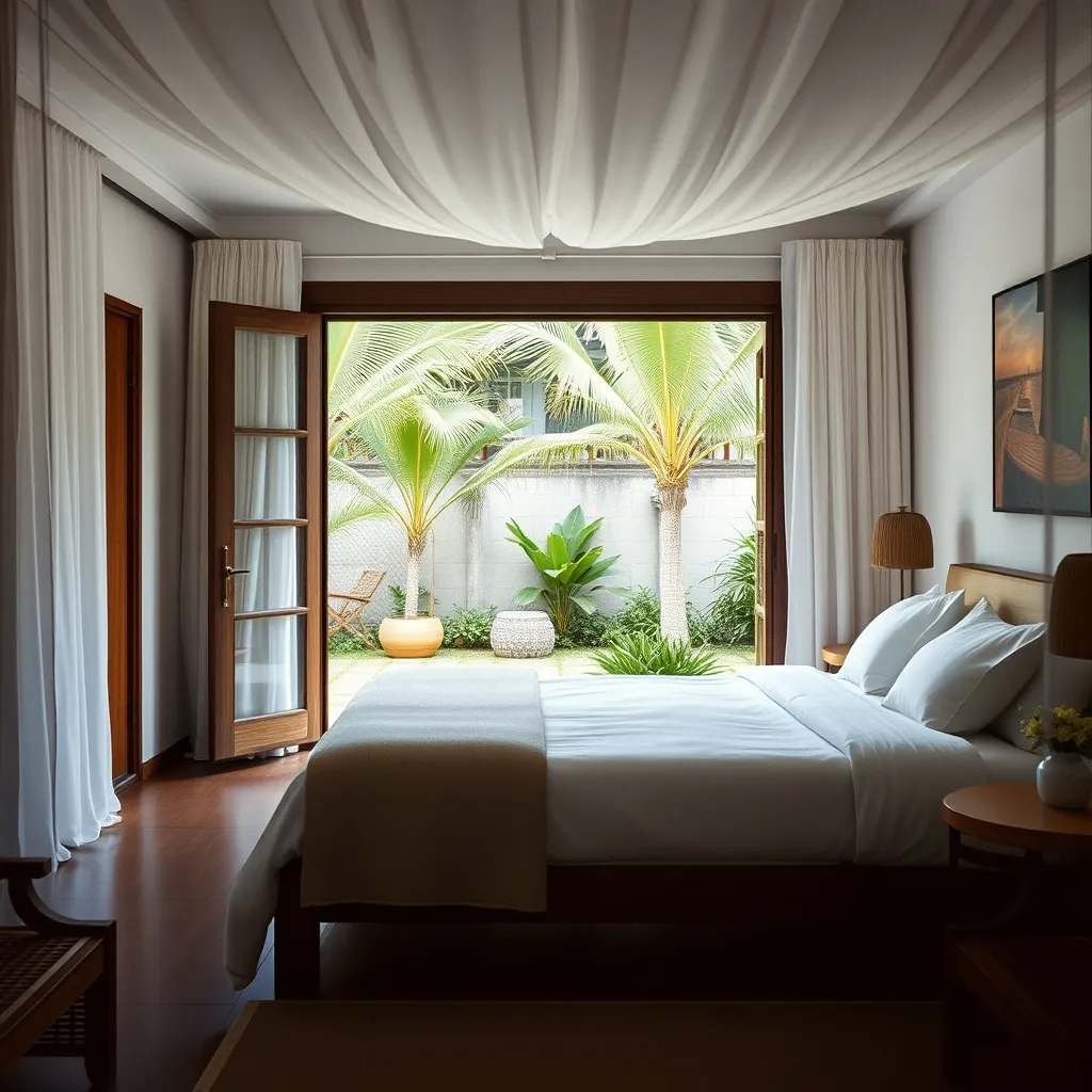 Une chambre typique de guesthouse balinaise entre 10 et 20 euros la nuit