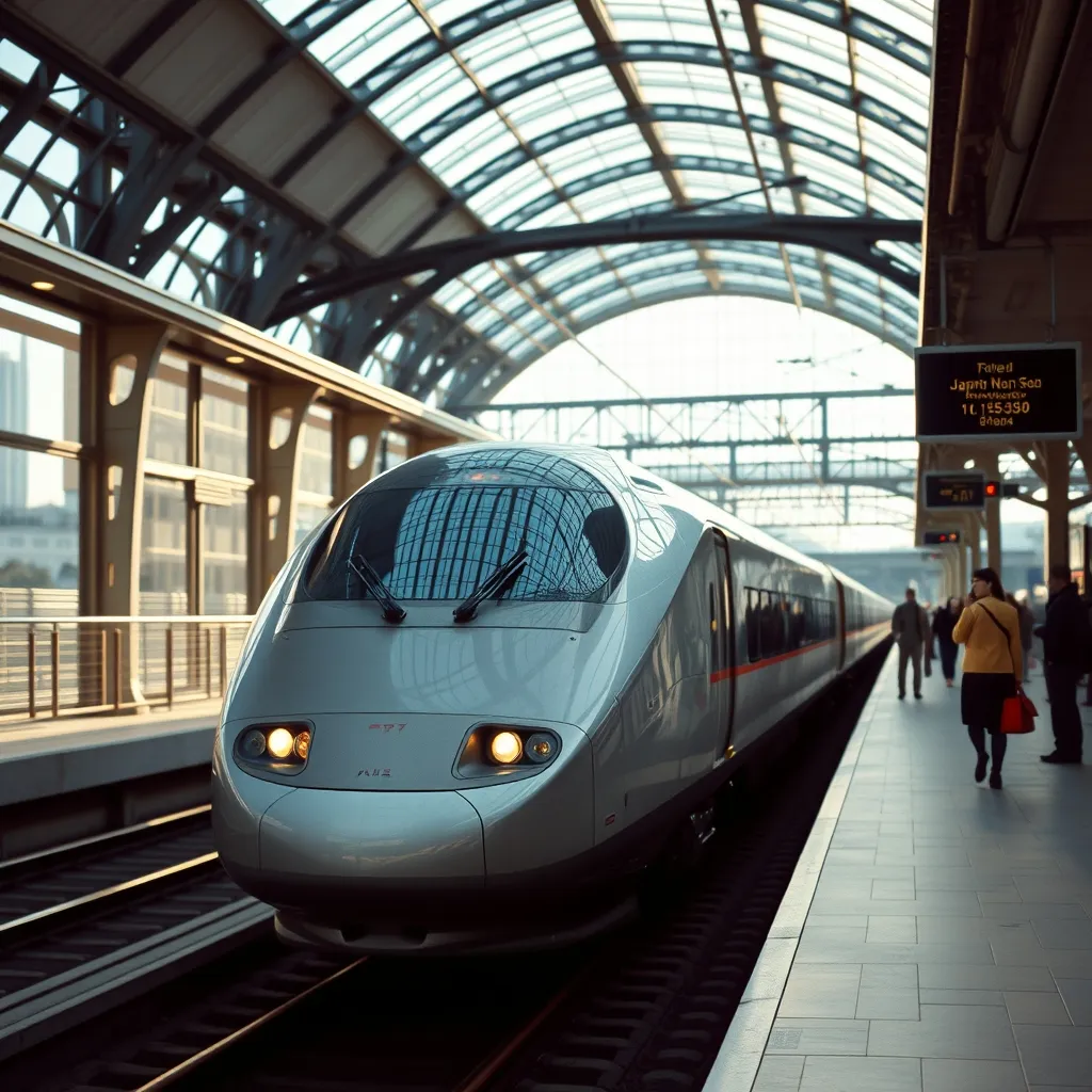 Le shinkansen reste le moyen de transport emblématique du Japon, rentabilisé grâce au Japan Rail Pass
