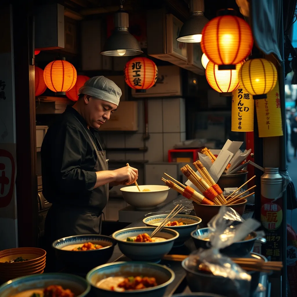 La street food japonaise permet de se régaler pour moins de 10 euros par repas