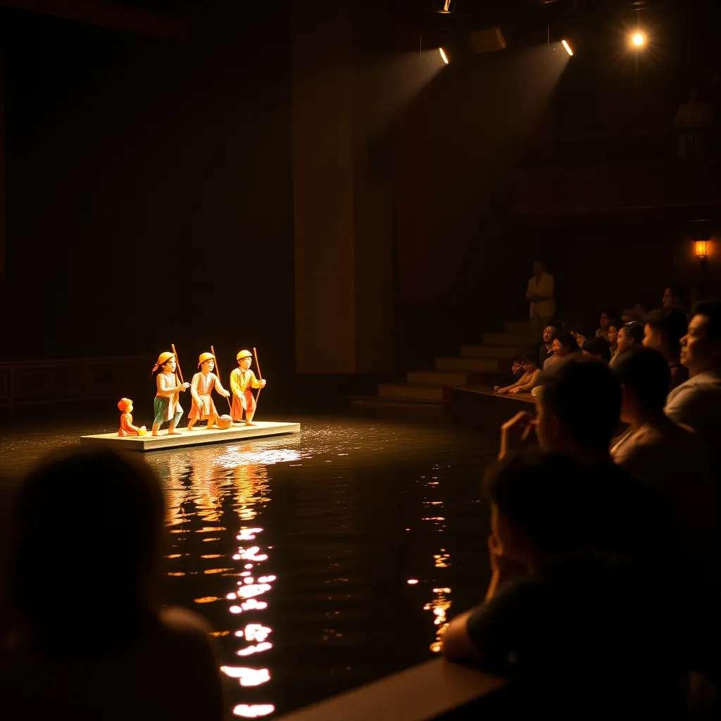 Le spectacle de marionnettes sur l'eau à Hanoï fascine les enfants comme les adultes